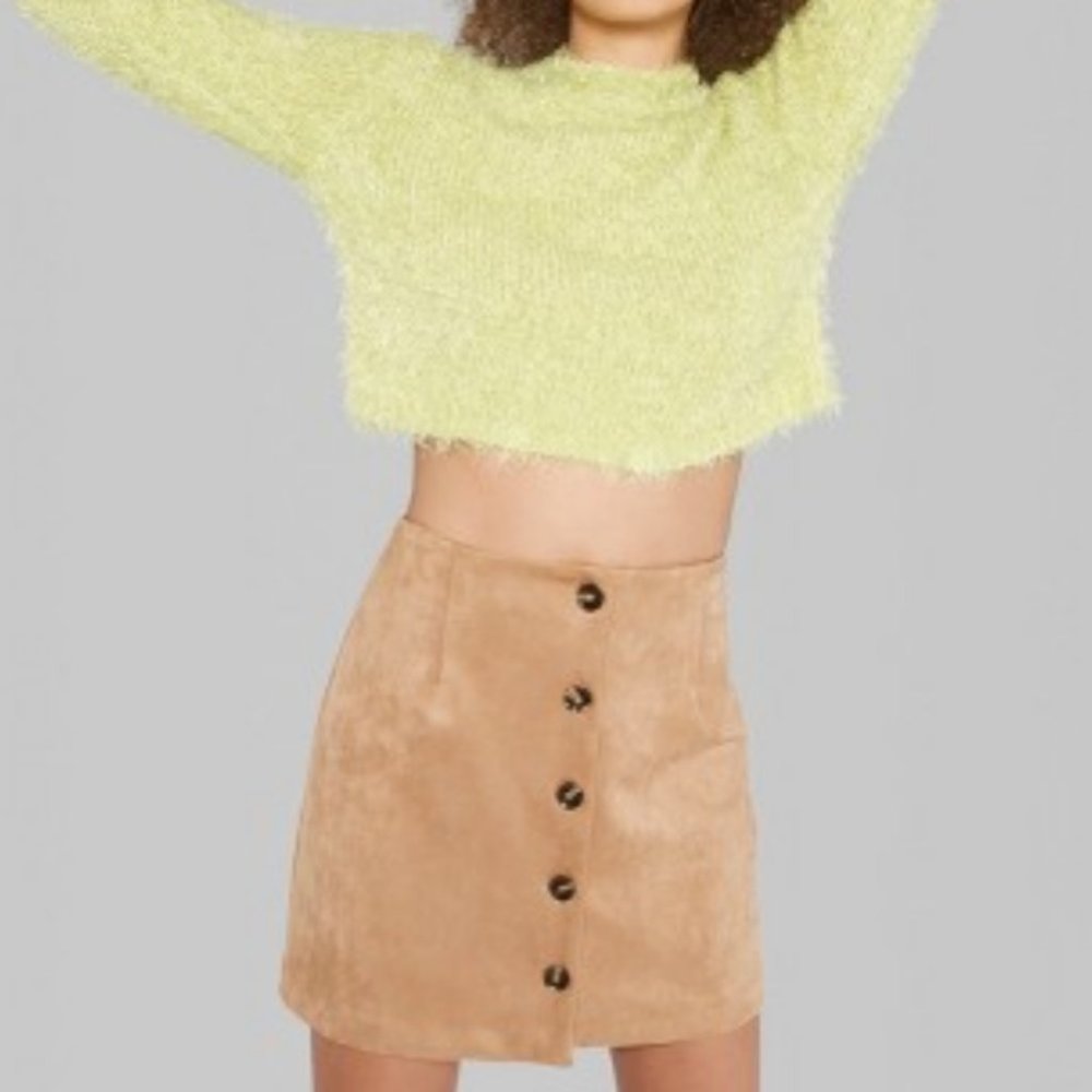 *NWOT* wild fable faux suede skirt